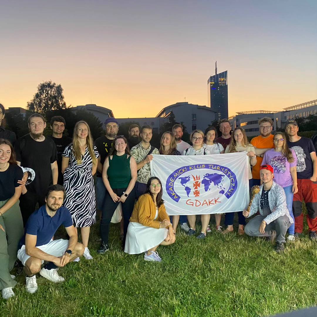 zdjęcie z flagą gdakka